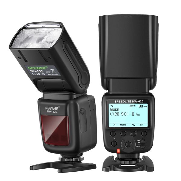 Parts Neewer NW625 GN54 Speedlite Flash pour le canon Nikon Panasonic Olympus Pentax Fijifilm DSLRS et les caméras sans miroir et Sony