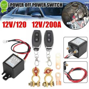 Onderdelen Nieuwe 12V 120A 200A Batterij Schakelaar Relais Draadloze Afstandsbediening Isolator Schakelaar Controle Disconnect Batterij Off Cut C1J3