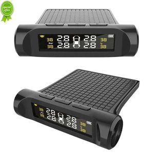 Pièces Nouveau capteur Tpms chaud système de surveillance de la pression des pneus de voiture jauge de Test de pneu compteur testeur d'affichage LCD numérique accessoires automobiles universels