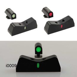 Onderdelen nieuwe bezienswaardigheden big dot night sight voor g vergrendeling pistolen standaardhoogte g17 g19 20 21 22 23 24 26 27 29 gen 1-4 9 mm mos