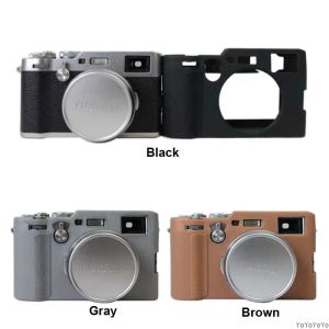 Onderdelen Nieuwe zachte siliconenrubber X100F Camera Beschermende lichaamsbehuizing Skin voor Fuji Fujifilm X100F DSLR DSLR CAMERA BAG BESCHRIJVING