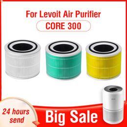 Onderdelen PM2.5 HEPA -filter voor Levoit Air Purifier Core 300 Levoit Activated CarboL Filter Core 300 Levoit Air Purifier Filter Core 300