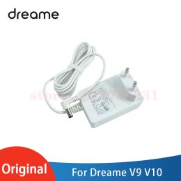 Onderdelen Power Adapter met EU -plug voor Dreame V9 Wireless Hand Held Vacuum Cleaner V9 V10 Ladervervangingsonderdelen