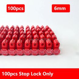 Onderdelen Retail Stop Lock en Magnetic Key Detacherfor Store Gesloten display Pin Hook Security Super Mercado Little Red Hook Lock 6mm