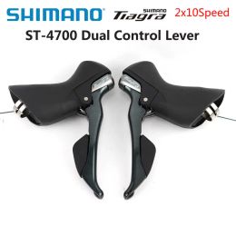 Pièces Shimano Tiagra ST4700 2x10 Speed Road Bike Shifters Leviers de frein à double commande LEVER 20 VITESS ACCESSOIRES DE ROAD ROAD BIKE ST 4700