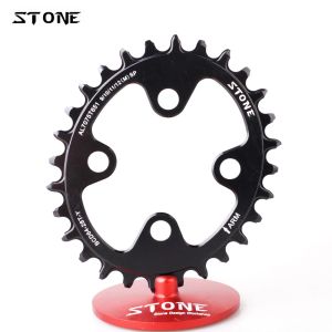 Onderdelen Stone Bike Chainring 64 BCD 64 mm Ovaal of Circle voor MTB Vervang binnenketensring smalle brede tanden klimfiets kettingwielring