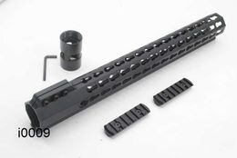 Onderdelen tactische ultralicht 15 inch sleutel Mod Picatinny Rail voor AR15 M4 M16 Gratis Float Handguard Gratis verzending