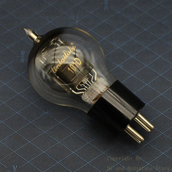 Pièces triode aspirateur tube audio linlai 101d tube plaque de carbone basse stéréo hifi stéréo remplacer shuguang / guiguang / psvane / we101d / 101f