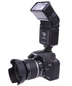 Partes Yinyan BY24ZP Hot Flash Speedlite para la zapatilla caliente para Canon 5d4 6d 5d3 para Nikon D850 D750 para Olympus para Pentax para Fujifilm