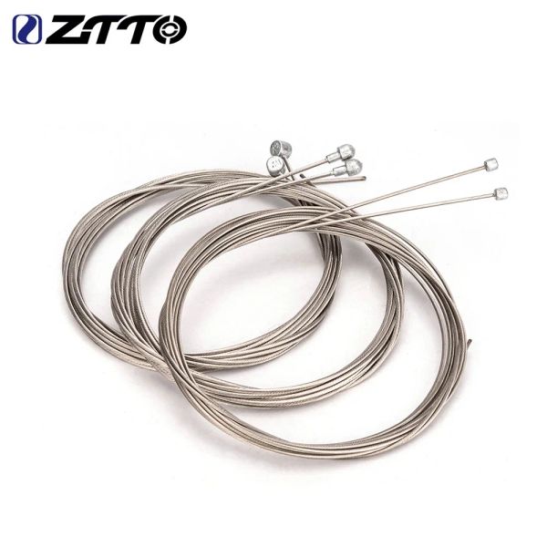 Pièces ztto bicycle en acier inoxydable en acier inoxydable du frein à changement de vitesse MTB vélo de route décalage de zinc manteau à l'intérieur de la ligne de câble 2100 mm Derilleur