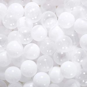 Feestballonnen 100 stuks witte ballenbak BPA-vrij plastic oceaanballen Babyspel voor ballenbak Bounce House Babyzwembad Theatertent Pretpark 230803