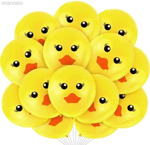 Ballons de fête 10 pièces jaune canard Latex anniversaire fête des enfants décoration bébé douche gonflable hélium enfants jouets