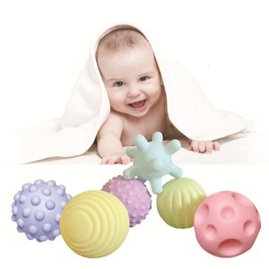 Feestballonnen 6 stuks/set babyspeelgoedballen Ontwikkeling van baby tactiel educatief speelgoed Aanraakhandtraining Massage zachte ballen 0 12 maanden geschenk 230719