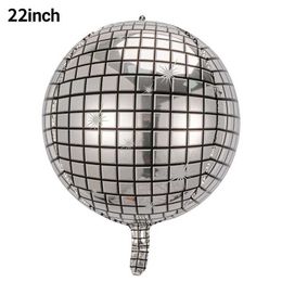 Ballons de fête Disco Ballons en aluminium réutilisables en aluminium Mylar Ballouss