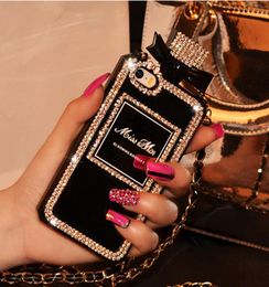 Party Crystal Telefoon Gevallen Parfumflesje Mode Telefoon Case voor iPhone 12 11 Pro Max XS XR X 7 8Plus8755556