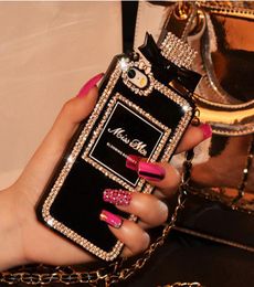 Party Crystal Phone Cases Parfum Bottle Mode Telefoon hoesje voor iPhone 12 11 Pro Max XS XR X 7 8Plus4656631