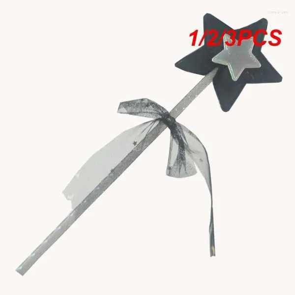 Décoration de fête 1/2 / 3pcs Processus manuel Stick Witch Handheld Stick Parfait à votre costume d'Halloween Fée Star à cinq points