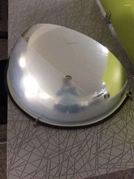 Décoration de fête 1/4 miroir sphérique 2 pièces 60cmx30cm miroirs pour le projecteur Planétarium gonflable Dôme