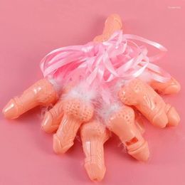 Décoration de fête 1/5pcs sifflets drôles pénis nouveauté jouets sexuels nus pour Bachelorette poule fournitures équipe mariée cadeau