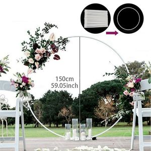 Party Decoration 1.8M Ring Stand Balloon Arch Wedding Birthday Baby Shower Wreath Frame Background Holder Circle Balloons StandParty