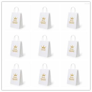 Party Decoration 1 Bride 6 Team Brides Wedding Gift Bags Goodie om Bachelorette Hen Bridal Shower Girl te zijn