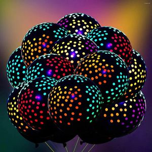 Party Decoratie 10/20PCS 12inch Fluorescerende Ballon Glow In The Dark Lichtgevende Liefde Hart Latex Ballon voor Bruiloft Verjaardag