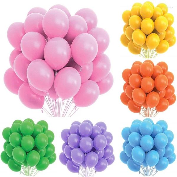 Décoration de fête 10 / 20pcs Balloons de latex rose blanc décorations d'anniversaire pour adultes Hélium Globos Baby Shower Ballon