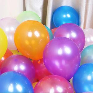 Feestdecoratie 100 stks 10 inch 1.5g Kleurrijke Latex Ballonnen Anniversaire Baby Douche Verjaardag Balony DIY Bruiloft Ballon Bogen