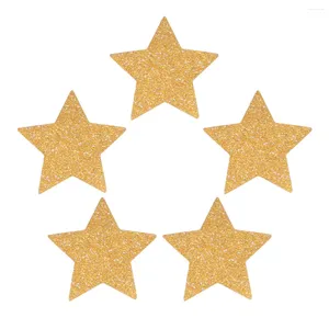 Décoration de fête 100pcs Sequin Star Bling Bling Shiny Five Pentagram Pentagram Paper Table Centre maître