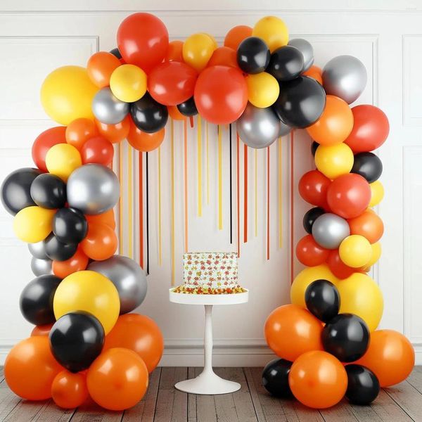 Décoration de fête 104-134pcs Set Balloon Arch Kits Decor for Happy Birthday Kid Adults Wedding Baby Shower Decorations Supplies Golden