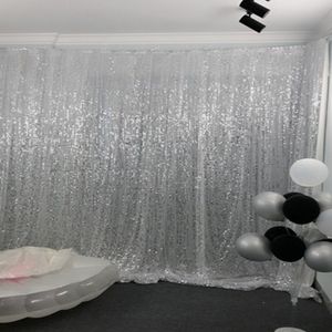 Party Decoration 10ftx20ft zilveren bling pailletten gordijn bruiloft achtergrond achtergrond cabine verjaardag evenement fotografie achtergrond drape baby shower muur decor