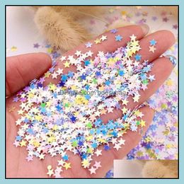 Party Decoratie 10g 4 mm Star Butterfly Wedding Confetti Scatter voor verjaardag Valentijnsdag Tafelbenodigdheden Drop levering 20 BDESYBAG DHZXP