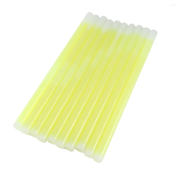 Décoration de fête 10pcs 12 pouces Sticks Glow Kit de survie d'urgence en vrac Camping Wedding Carnival Accessoires