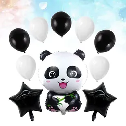 Décoration de fête 10pcs Ballon Set Panda Thème pour le festival d'anniversaire