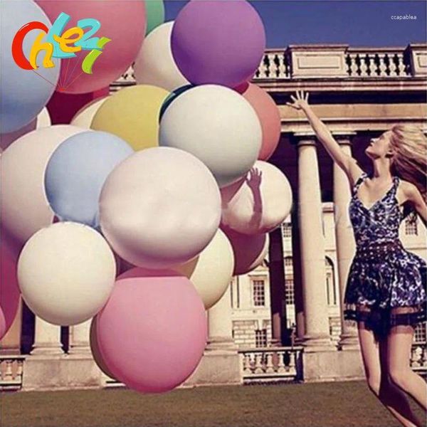 Décoration de fête 10pcs / lot ballons en latex 36 pouces de mariage hélium grand grand ballons géants anniversaire décora aérien gonflable