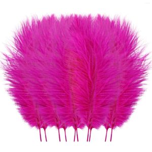 Décoration de fête 10 pcs/lot Plumes d'autruche multicolores naturelles mariage maison bricolage Plumes flottantes pièce maîtresse de Table artisanat 5 W