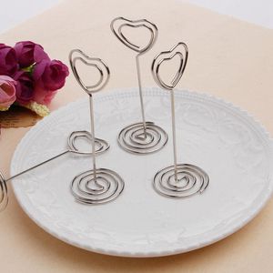 Décoration de fête 10 pièces faveurs de mariage Place porte-carte Table Po mémo numéro nom Clips Base K1MFParty