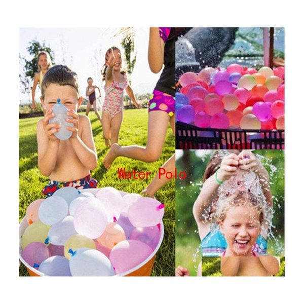 Décoration de fête 111pcs Ballons d'eau Supples avec recharge Kit rapide et facile Jeux de combat de bombe en latex pour enfants Adts Faovr Drop Livraison H Dhezf