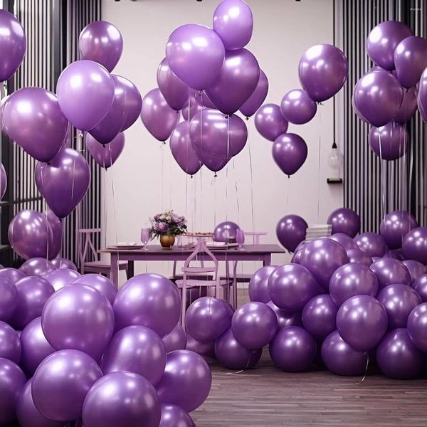 Décoration de fête 112pcs Set Latex ballon suspendu tourbillonnage pour les banderoles d'anniversaire décor de baby shower