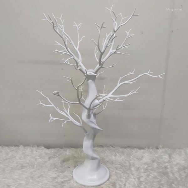 Décoration de fête 12pcs) présentoir de mariage mini arbre blanc chaud pour décor de table Yudao1841