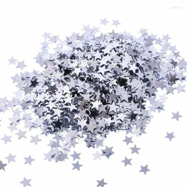 Décoration de fête 15g/sac 6mm paillettes acrylique étoile Table confettis arrose anniversaire mariage étincelle or étoiles fournitures