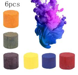 Feestdecoratie 16 PCS Rookpillen Verbranding Smog Taarteffect Bom Draagbare Pography Prop Halloween Rekwisieten H53830421