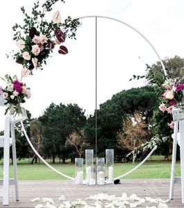 Украшение вечеринки 18 м кольцо с воздушным шаром большая арка круг подставка держатель гирлянда фон цветок круглая рамка7782590