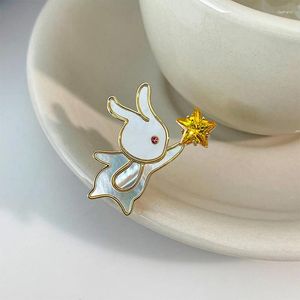 Partij Decoratie 1Pc Kawaii Emaille Reversspeldjes Koppels Witte Broches Leuke Cartoon Dier Badge Rugzak Sieraden Gift