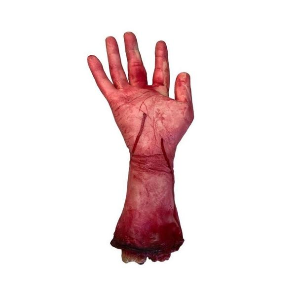 Décoration de fête 1pcs Hallowen pied cassé à la main décoratif effrayant créatif sang main coupée sanglante pour Halloween Men7235580 Dr Dhb6L