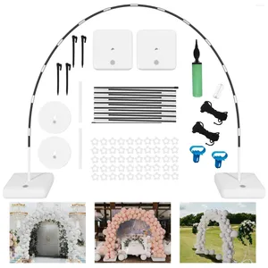 Party Decoration 1set-upgraded ballonboogset Grote verstelbare standaard met basis voor verjaardagskleding en school welkom decoraties