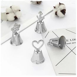 Party Decoration 2022 "Kissing Bell" Silver en Gold Bell Card Holder/Po Holder Wedding Table Gifts