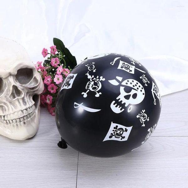 Décoration de fête 26pcs ballons sur le thème des pirates en aluminium navire ballon imprimé pour une douche anniversaire