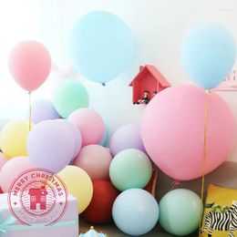 Feestdecoratie 2 stks 18-36 inch macarone big latex ballonnen helium opblaasje opgeblazen gigantische ballon bruiloft verjaardag grote ballon