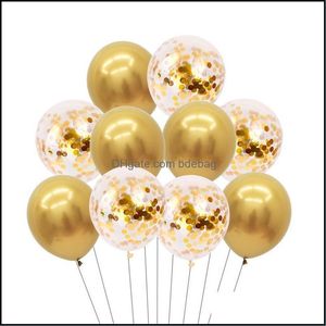 Party Decoratie 3 gram verdikte ballonddecoratie Pearllicht Decorate ARGEMENT BALLONEN 12 INCHES CIRCAR METAL 0 3TT J1 DRO DHD71